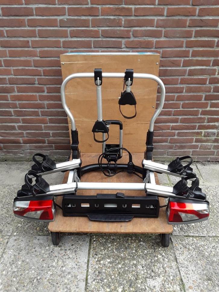 Fietsendrager Atera Mercedes Benz, Auto diversen, Fietsendragers, Gebruikt, Trekhaakdrager, 2 fietsen, Brede banden, Elektrische fiets