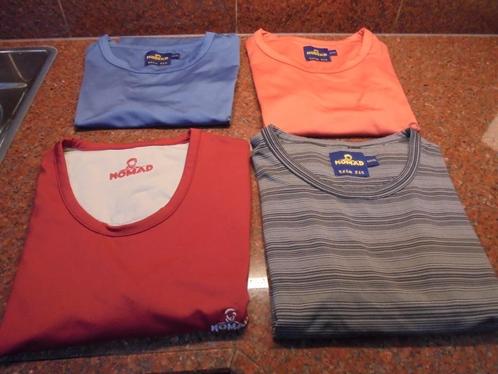 4 tops van Nomad trimfit maat XL div kleuren, Kleding | Heren, Sportkleding, Zo goed als nieuw, Algemeen, Maat 56/58 (XL), Overige kleuren