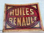 Zeer oud RENAULT reclamebord, Verzamelen, Merken en Reclamevoorwerpen, Reclamebord, Gebruikt, ., Ophalen of Verzenden