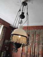 Antieke hang olielamp, Antiek en Kunst, Ophalen