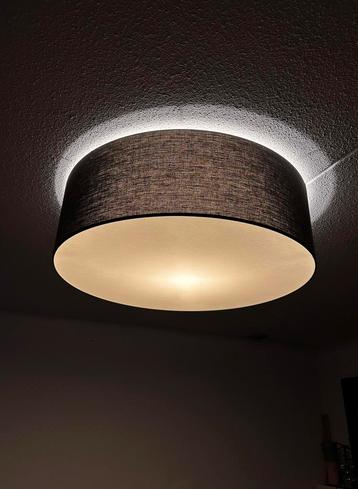 Stoffen plafondlamp zwart 100cm beschikbaar voor biedingen
