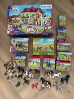 Grote Schleich Horse Club Collectie + Farm World, Ophalen of Verzenden, Gebruikt