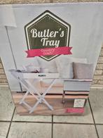 Butler's Tray, Huis en Inrichting, Tafels | Bijzettafels, Minder dan 55 cm, Nieuw, Ophalen of Verzenden, Rechthoekig