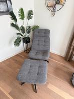 Haverberg draai fauteuil met voetenbankje Z.G.A.N., Huis en Inrichting, Fauteuils, Ophalen, Zo goed als nieuw