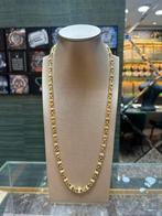 18KT Goud - 79.9 Gram - Ketting - PLATTE KONING, Sieraden, Tassen en Uiterlijk, Goud, Zo goed als nieuw, Ophalen