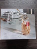 Nieuw Gusta 2 long drinkglazen, Verzamelen, Nieuw, Ophalen of Verzenden