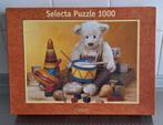 Puzzel van Selecta, Collector’s Bears, Pedro, 1000 Stukjes, Ophalen of Verzenden, 500 t/m 1500 stukjes, Zo goed als nieuw, Legpuzzel