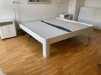 auping bed 180x200x48 met lampjes en nachtkastjes, Huis en Inrichting, Slaapkamer | Bedden, Ophalen, Wit, Tweepersoons, 180 cm