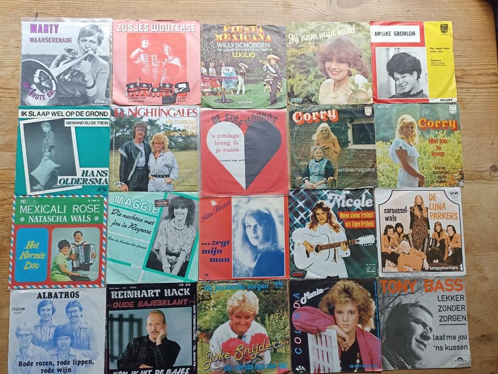 Partij piraten singeltjes, Cd's en Dvd's, Vinyl | Nederlandstalig, Ophalen of Verzenden, Gebruikt, Pop