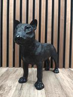 Bull Terriër hond zwart gekleurd. Klein decoratie beeld, Ophalen of Verzenden, Nieuw, Dier