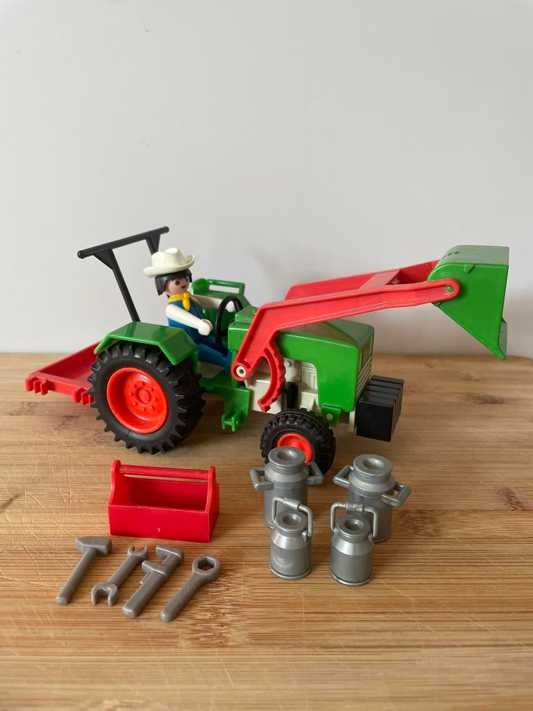 Playmobiel 3500 Tractor, Ophalen of Verzenden, Gebruikt, Complete set