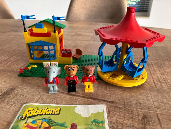 Lego Fabuland set 3668 ‘Merry-Go-Round’ uit 1996, Kinderen en Baby's, Speelgoed | Duplo en Lego, Gebruikt, Lego, Complete set