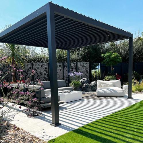 SUNS Rota lamellen dak 300x300 UITVERKOOP, Tuin en Terras, Overkappingen, Nieuw, Veranda, Ophalen of Verzenden