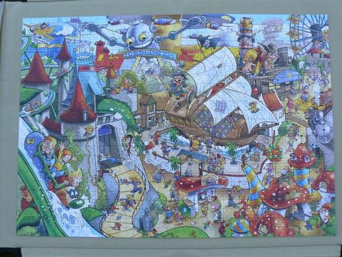 Goliath That’s Life puzzel 1000 stukjes Amusement park 71312, Hobby en Vrije tijd, Denksport en Puzzels, Zo goed als nieuw, Legpuzzel