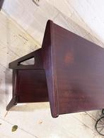 Vintage TV Stereo Bijzettafel, Minder dan 55 cm, De doofpot, Rechthoekig, Vintag