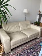 White two-seat couch / witte tweezitsbank 81x172cm, Huis en Inrichting, Banken | Bankstellen, Ophalen, Overige materialen, Gebruikt