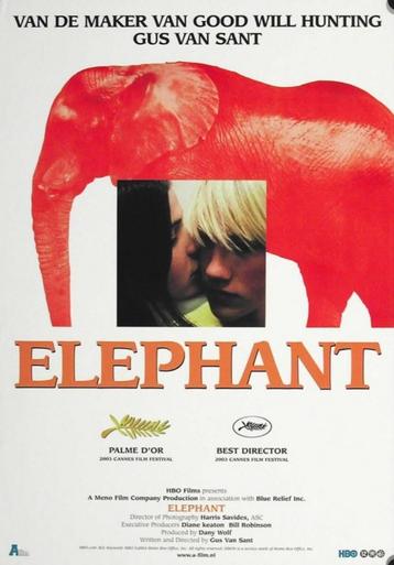 ELEPHANT      filmposter. beschikbaar voor biedingen