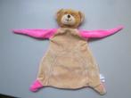 Toi-Toys Action bruin-roze beer knuffeldoek lange armen, Kinderen en Baby's, Speelgoed | Knuffels en Pluche, Ophalen of Verzenden
