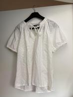 Witte Twoday Blouse XL broderie, Kleding | Dames, Ophalen of Verzenden, Zo goed als nieuw, Maat 46/48 (XL) of groter, Wit