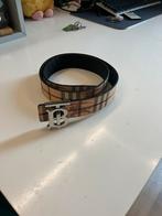 Burberry riem omkeerbaar beige en zwart 105cm, Ophalen of Verzenden, Zo goed als nieuw, Zwart, 115 cm of meer