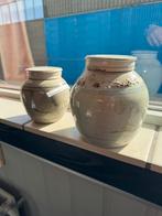 Bodemvondst 1860 Gemberpot 2 stuks + deksel Chinese Ginger, Antiek en Kunst, Antiek | Keramiek en Aardewerk, Verzenden