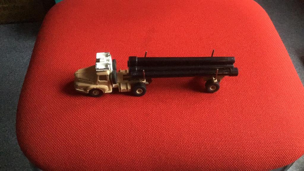 DINKY TOYS TRACTEUR UNIC PIPE TRUCK+  ALLE !! BUIZEN ORIG !, Hobby en Vrije tijd, Modelauto's | 1:50, Ophalen of Verzenden, Gebruikt