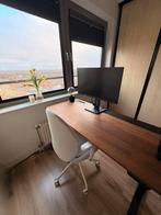 Bureau electrisch staan/zit 140 x 60, Huis en Inrichting, Bureaus, Ophalen, In hoogte verstelbaar, Zo goed als nieuw