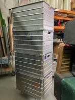 Zarges Aluminium Flightcase krat kist 84x59x50 cm, Gebruikt, 40 tot 60 cm, Bak of Kist, 35 tot 50 cm