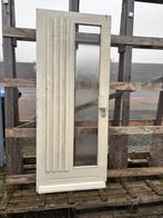 Voordeur met glas, Doe-het-zelf en Verbouw, Deuren en Horren, Ophalen, Gebruikt, 80 tot 100 cm, Buitendeur