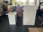 2 sokkels groot en klein, Huis en Inrichting, Woonaccessoires | Zuilen en Pilaren, Ophalen, Zo goed als nieuw