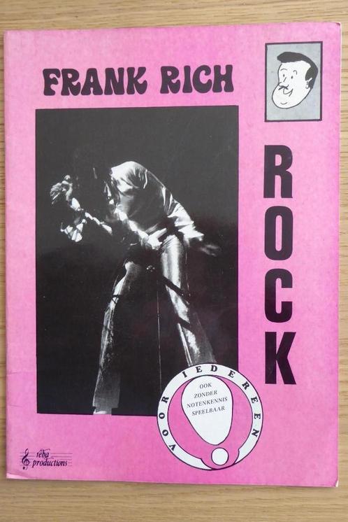 Frank Rich  ROCK voor iedereen, Muziek en Instrumenten, Bladmuziek, Zo goed als nieuw, Populair, Gitaar, Basgitaar, Verzenden
