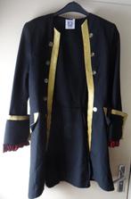 Leuke zwart/rood/gouden PIRAAT/PIRATES/ZEEROVER jas, Ophalen, Carnaval, Kleding, Gedragen