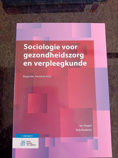 Sociologie voor gezondheidszorg en verpleegkunde, Boeken, Studieboeken en Cursussen, Zo goed als nieuw, Ophalen of Verzenden