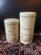 Brabantia Bewaarbussen - Thee & Beschuit blikken, Huis en Inrichting, Ophalen of Verzenden, Gebruikt