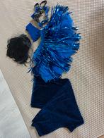 Carnaval Set Blauw 6-delig, Kleding | Dames, Carnavalskleding en Feestkleding, Carnaval, Ophalen of Verzenden, Zo goed als nieuw