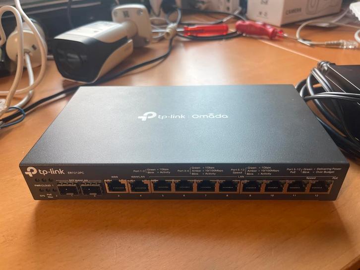 Tp-link ER7212PC Omada Gigabit VPN Router, Computers en Software, Netwerk switches, Zo goed als nieuw, Ophalen of Verzenden