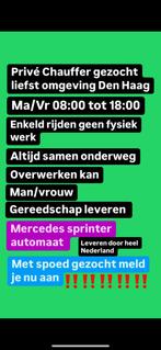 Afwisselende baan,gereedschap leveren,meld je nu aan