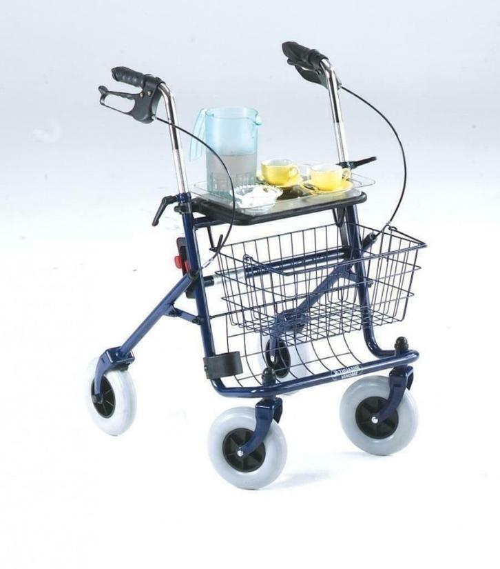 Rollator Quatro, stevig model, Diversen, Rollators, Nieuw, Opvouwbaar, Ophalen of Verzenden