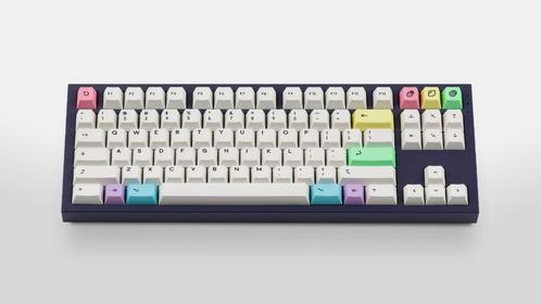 Cherry Milkshake PBT keycaps Novelkeys, Computers en Software, Toetsenborden, Zo goed als nieuw, Ophalen of Verzenden