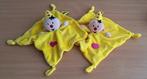 2x Knuffeldoekje, Knuffel van Studio 100, Bumba Geel, Kinderen en Baby's, Speelgoed | Knuffels en Pluche, Ophalen of Verzenden