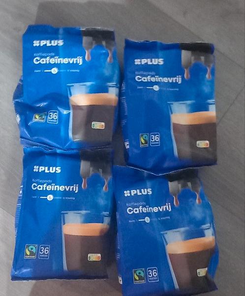 4 x cafeïnevrije koffie pads 36 st, Diversen, Levensmiddelen, Ophalen of Verzenden