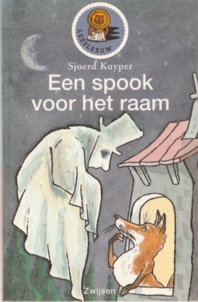 Een spook voor het raam - Sjoerd Kuiper (Leesleeuw), Boeken, Kinderboeken | Jeugd | onder 10 jaar, Zo goed als nieuw, Fictie algemeen