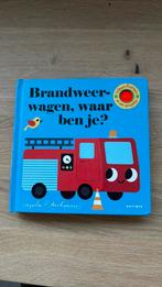 Baby flapjesboekje Brandweerwagen, waar ben je?, Ophalen of Verzenden, Zo goed als nieuw