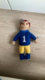 Zandkasteel koning Koos pluche knuffel, Ophalen of Verzenden, Zo goed als nieuw, Overige typen