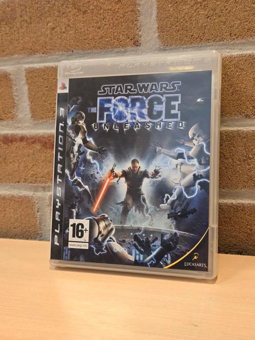 Star Wars The Force Unleashed - Sony PlayStation 3, Spelcomputers en Games, Games | Sony PlayStation 3, Gebruikt, Avontuur en Actie