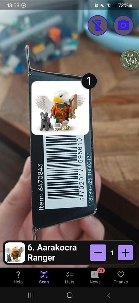 Lego D&D CMF Aarakocra Ranger - Nieuw!, Kinderen en Baby's, Speelgoed | Duplo en Lego, Nieuw, Lego, Complete set, Ophalen of Verzenden