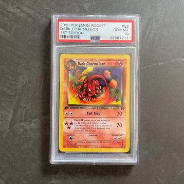 Pokémon Team Rocket #32 Dark Charmeleon 1st Edition PSA 10 beschikbaar voor biedingen
