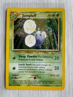 Jumpluff neo genesis, excellent, met swirl, Ophalen of Verzenden, Gebruikt, Losse kaart, Foil