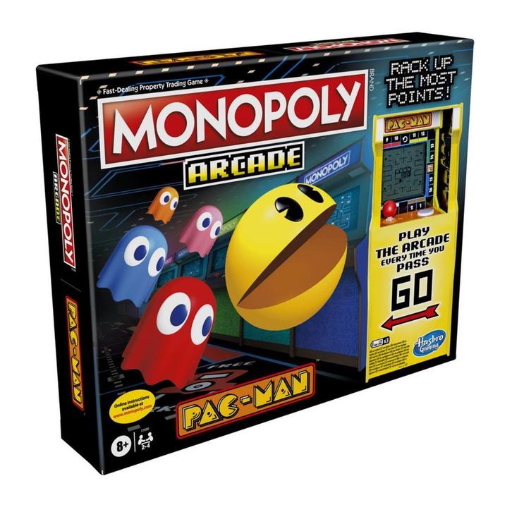 Monopoly Arcade Pac-Man, Hobby en Vrije tijd, Gezelschapsspellen | Bordspellen, Nieuw, Ophalen of Verzenden