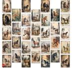Kaarten met paarden om te versturen of als decoratie, Ophalen of Verzenden, 1980 tot heden, Ongelopen, Paard
